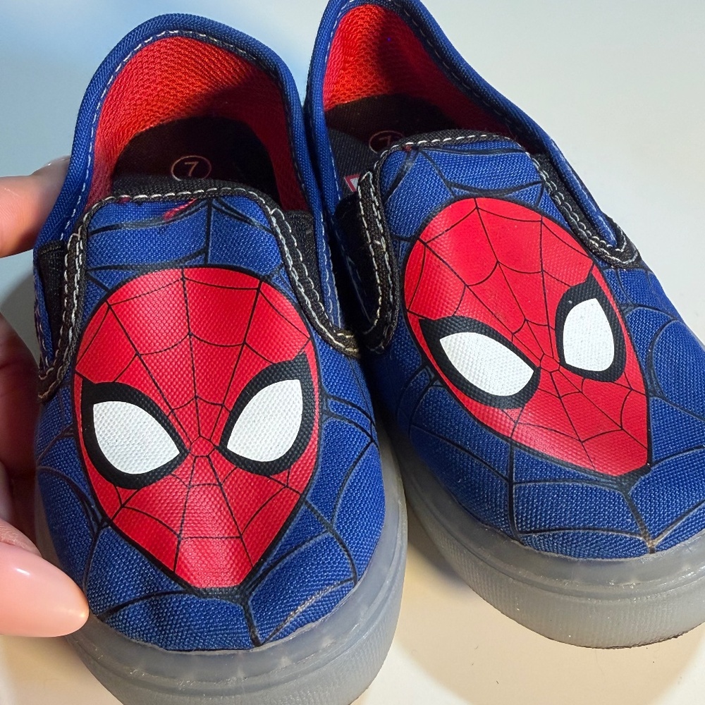 Spiderman Toddler Vans